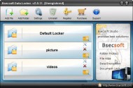 Bsecsoft Data Locker screenshot